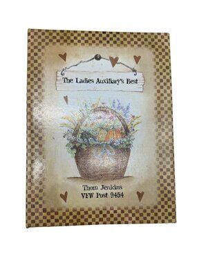 The Ladies Auxiliarys Best VFW Post 9454 Cookbook 2006 Hardcover Ring Binder